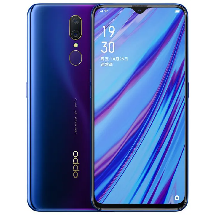 Refurbished phones OPPO A9 F11 smartphones 6.53 display screen 6GB+128gb 18.0mp+16.0mp 4020 mA h large capacity battery dual card dual standby smart phone