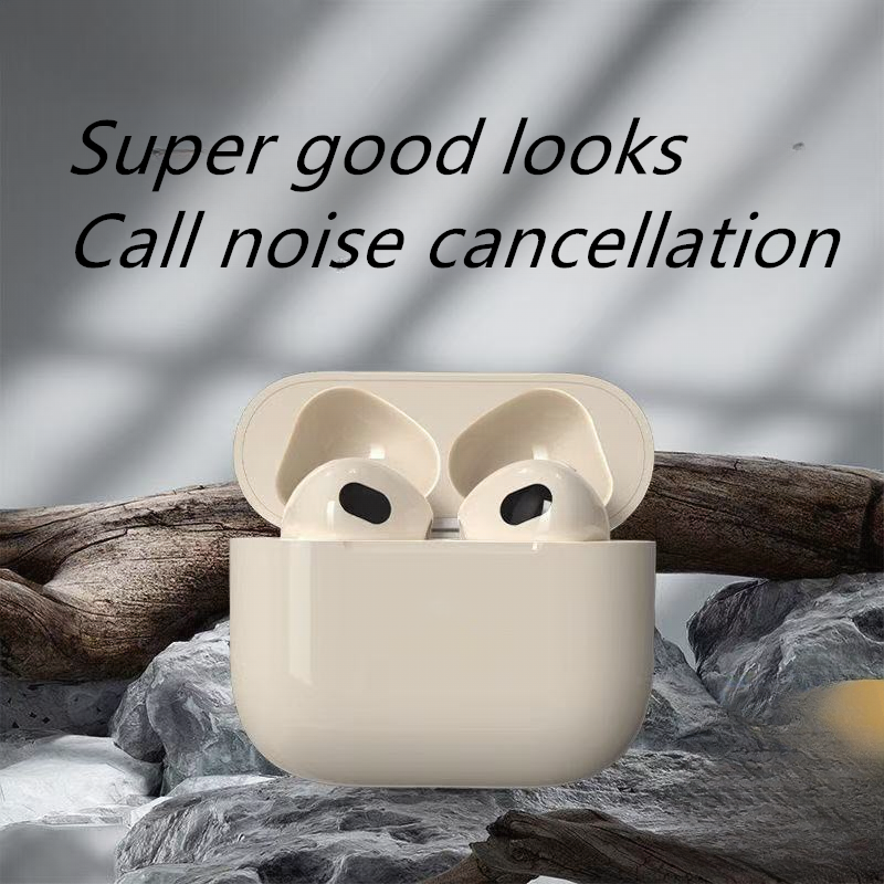 Pro4  Bluetooth earphone  TWS noise Cancelling earphone Pro 4 Wireless earphone  Stereo Sports earphone  Sweatproof  earphone  High Quality earphone