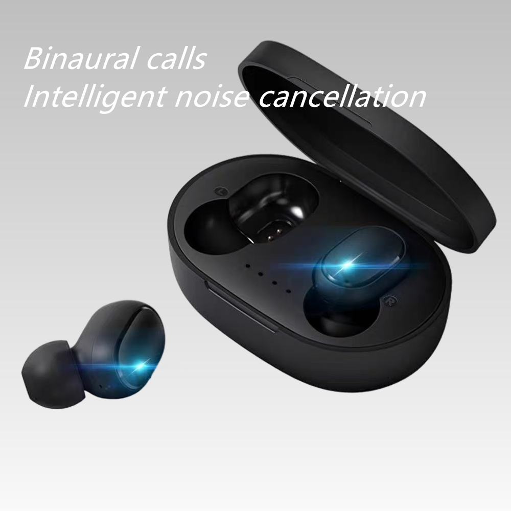 New A6s Wireless Bluetooth Earphones  Stereo Music headset Noise cancellation headphone TWS Wireless Bluetooth Earphones Sports Earphones Sweatproof Earphones Bass Earphones  High Quality Earphones