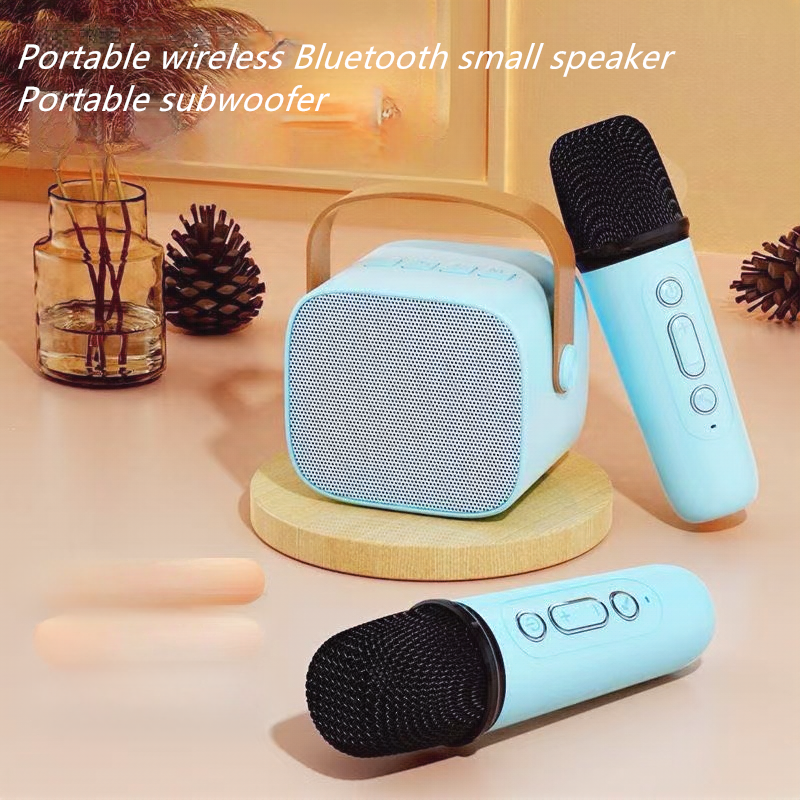 New Bluetooth Audio Wireless Speaker Stereo Wireless audio system Bass Speaker Outdoor speaker Woofer Portable stereo   holiday speaker  Variable Sound Speaker  Microphone Speaker  Children's Speaker