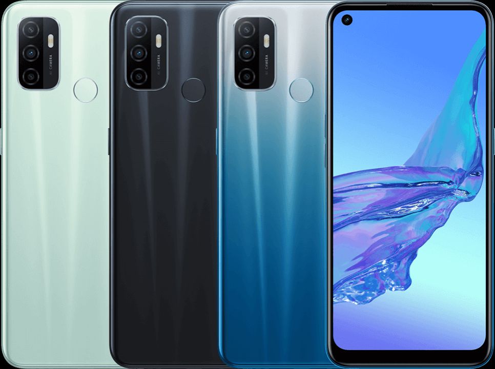 Refurbished OPPO A32  A53 Smart Phone 128GB 6.5" with Fingerprint unlock phone Dual SIM 4G phone Refurbished Phone SmartPhones Mobile Phones 128GB phone 5G Phone oppp phone