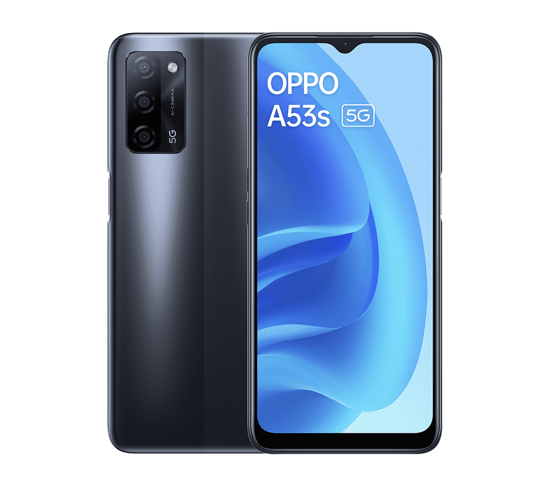 Refurbished OPPO A55  A53s Smart Phone 128GB 6.5" with Fingerprint unlock phone Dual SIM 5G phone Refurbished Phone SmartPhones Mobile Phones 128GB phone 5G Phone oppp phone