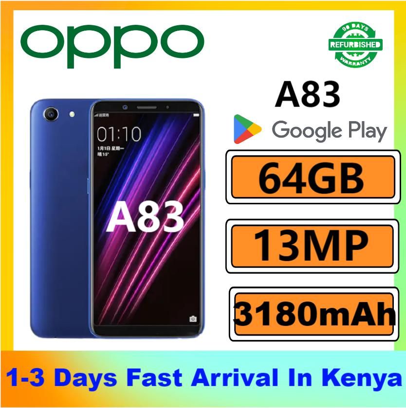 Refurbished OPPO A83 A1 32GB+4GB 5.7"13MP 3180mAh Fingerprint unlock phone Dual SIM 4G phone Refurbished Phone SmartPhones Mobile Phones 128GB phone 4G Phones oppp phone smartphone OPPOA83 Random Color,64GB