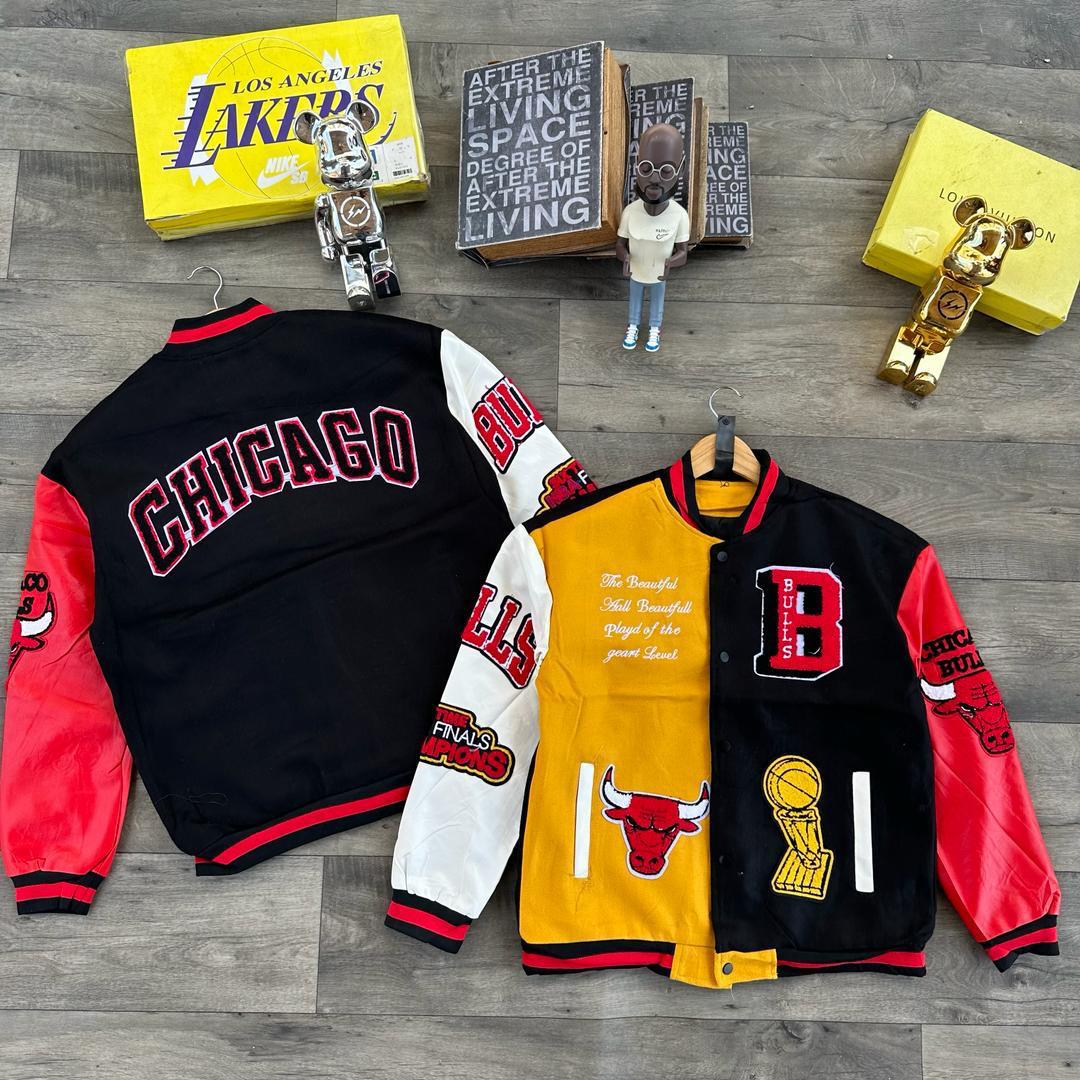 Ultimate Warmth and Style: Premium Men's Woolen Bomba Jacket for Winter Comfort and Elegance Men's Long Sleeve Baseball Jacket Bomber Coat with Color Block Letter Graphic
