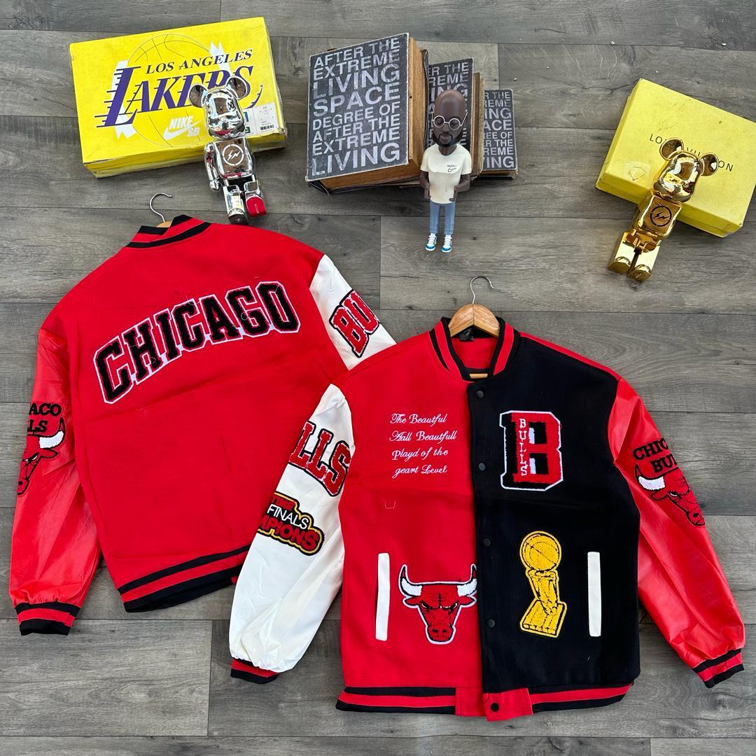 Ultimate Warmth and Style: Premium Men's Woolen Bomba Jacket for Winter Comfort and Elegance Men's Long Sleeve Baseball Jacket Bomber Coat with Color Block Letter Graphic