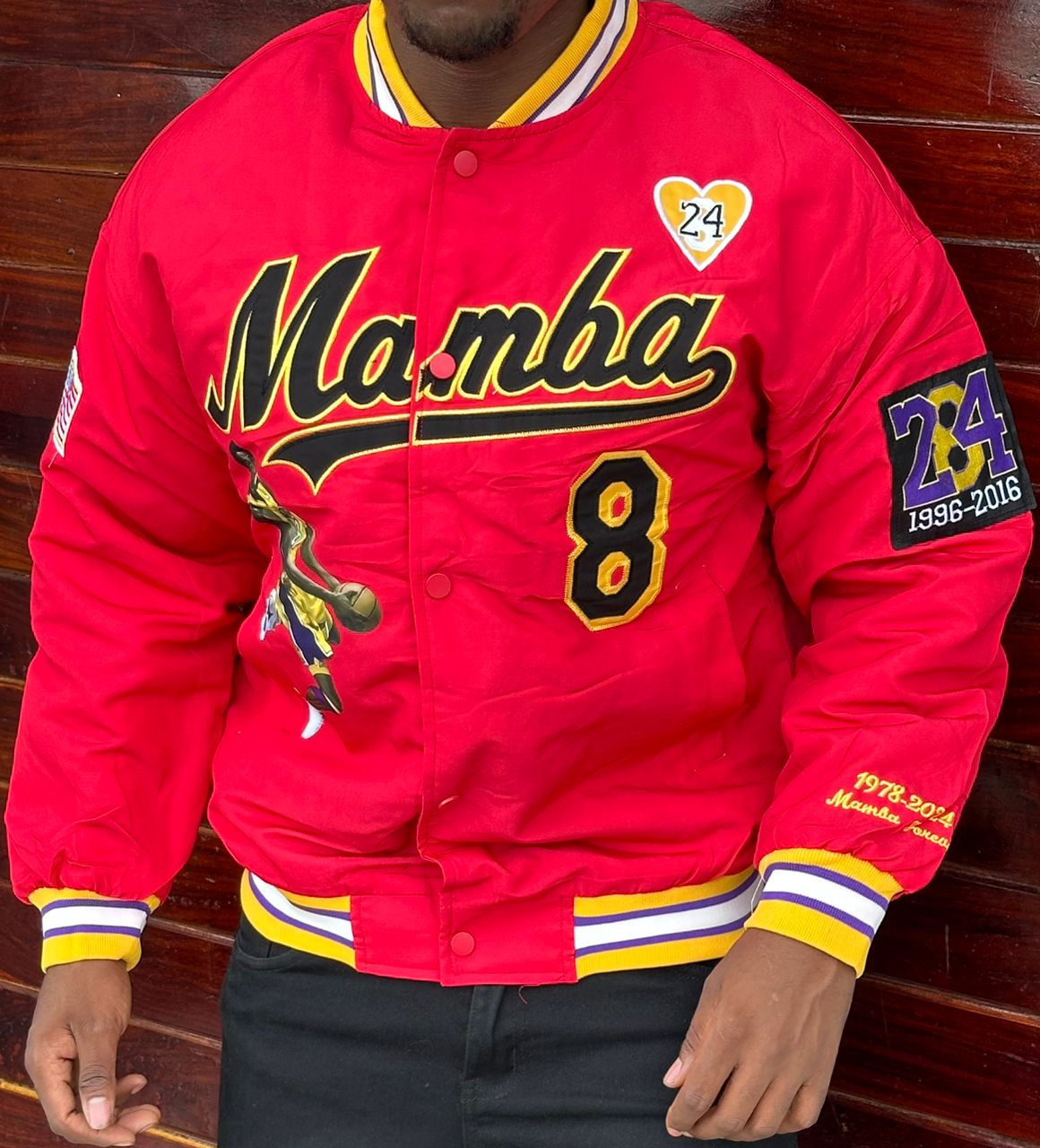 Ultimate Warmth and Style: Premium Men's Woolen Bomba Jacket for Winter Comfort and Elegance Men's Long Sleeve Baseball Jacket Bomber Coat with Color Block Letter Graphic