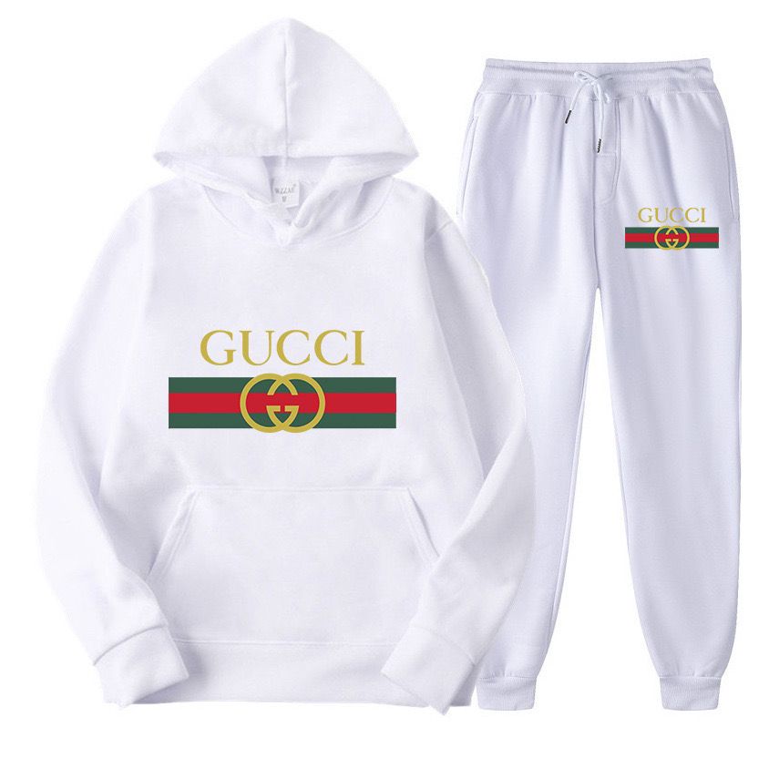 Unisex Trendy and in fashion classic Suits for unisex (couples/ lovers) sweatsuits Sweat Track Suits 2-Piece Casual Athletic Jogging Warm-Up Complete hooded Sets