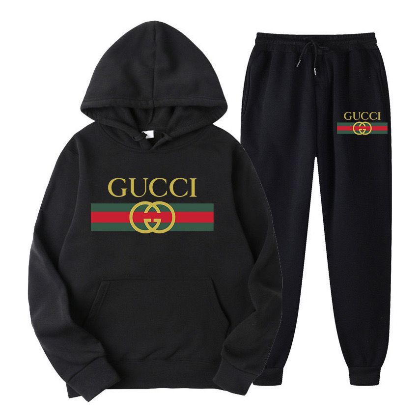 Unisex Trendy and in fashion classic Suits for unisex (couples/ lovers) sweatsuits Sweat Track Suits 2-Piece Casual Athletic Jogging Warm-Up Complete hooded Sets