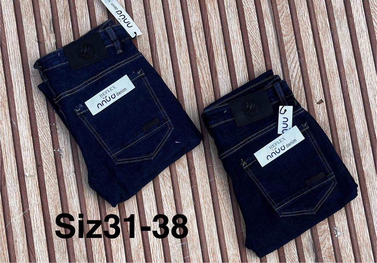 Classic high quality timeless vintage Men's Stretch Jeans with a Slim Fit and Classic Denim Work Pants with Pockets for Casual Wear