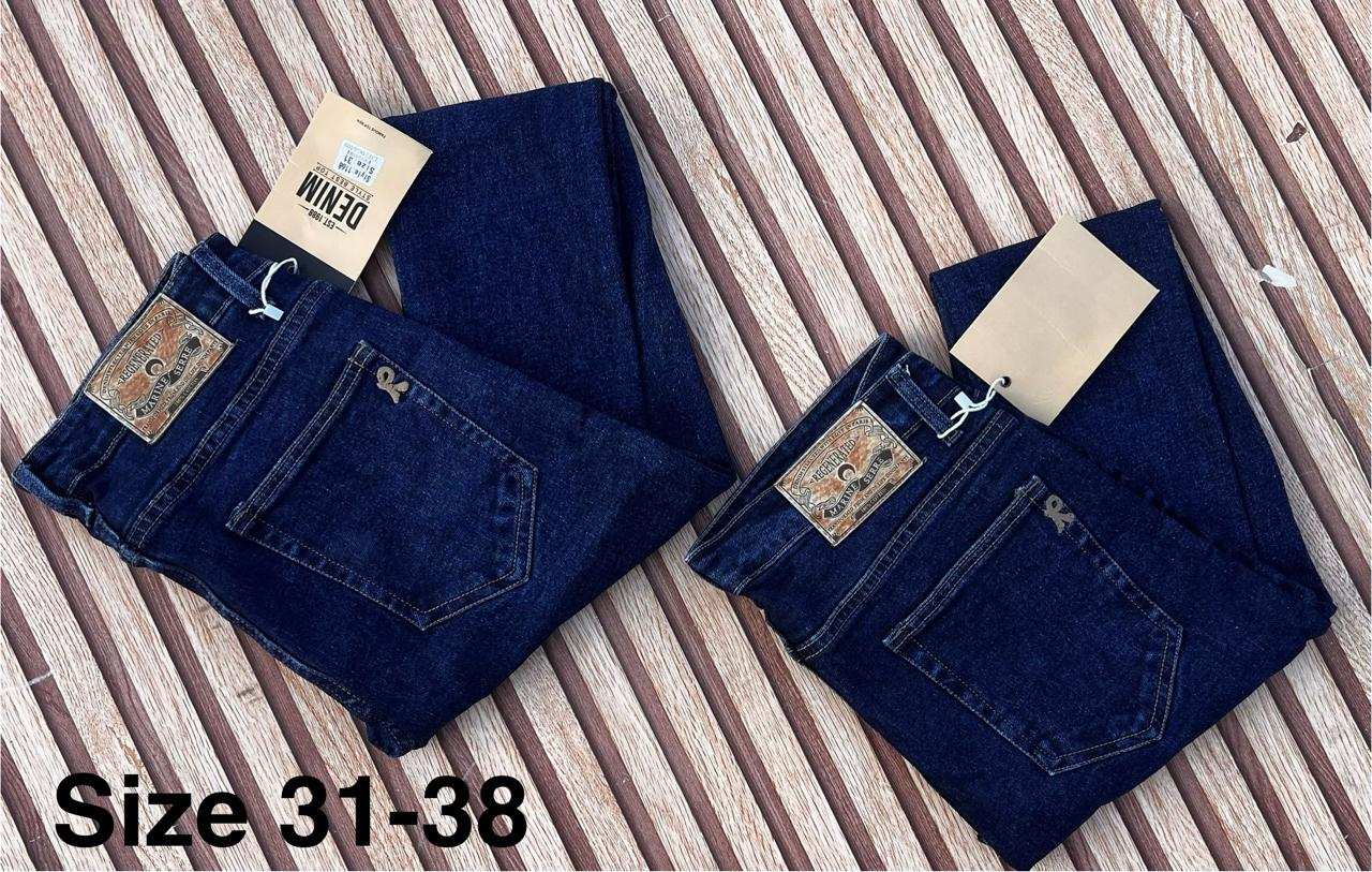 Classic high quality timeless vintage Men's Stretch Jeans with a Slim Fit and Classic Denim Work Pants with Pockets for Casual Wear