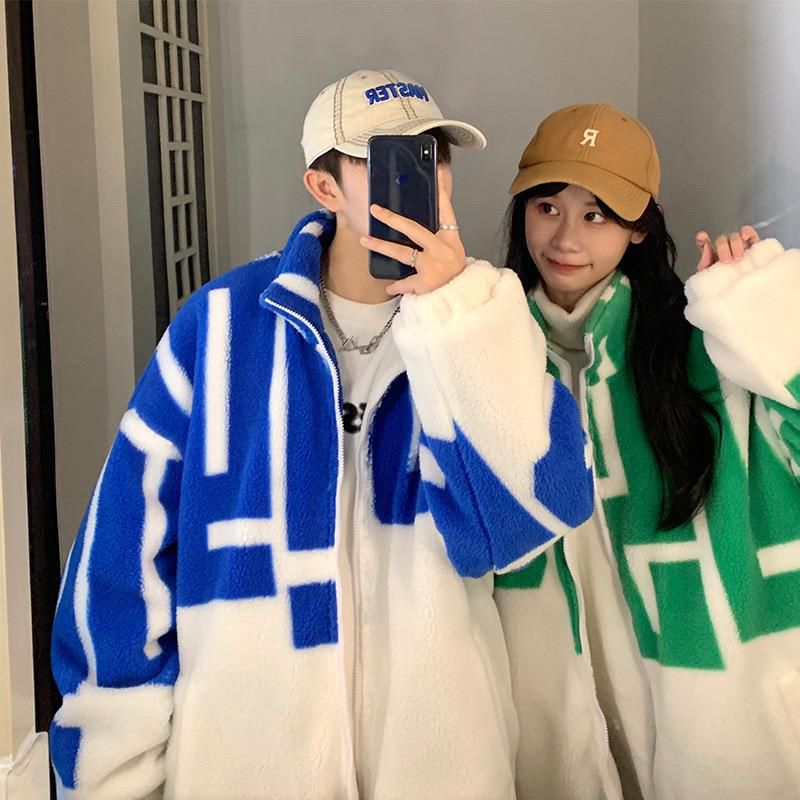 Timeless Unisex high quality Ultimate Warmth and Style: Premium Men's Woolen Bomba Jacket for Winter Comfort and Elegance Men's Long Sleeve Baseball Jacket Bomber Coat with Color Block Letter Graphic
