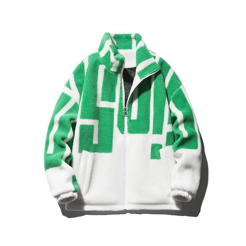Timeless Unisex high quality Ultimate Warmth and Style: Premium Men's Woolen Bomba Jacket for Winter Comfort and Elegance Men's Long Sleeve Baseball Jacket Bomber Coat with Color Block Letter Graphic