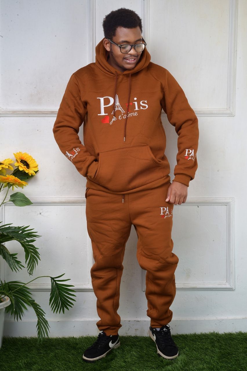 Vintage classic Suits for unisex (couples/ lovers) sweatsuits Sweat Track Suits 2-Piece Casual Athletic Jogging Warm-Up Complete hooded Sets