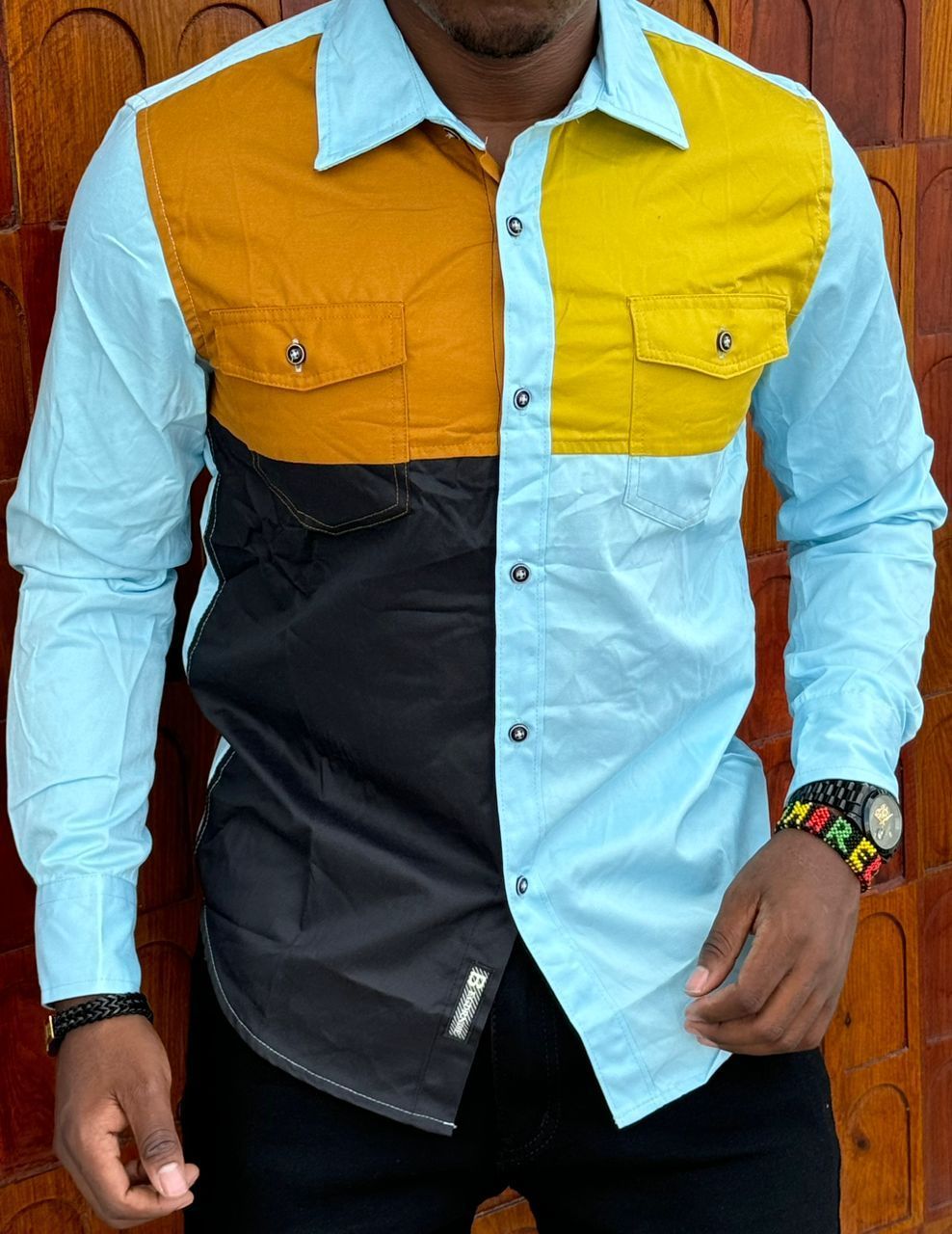 Elegant Timeless vintage high quality Men's Shirts Cotton Long Sleeve Work Shirts for Men with Pockets Men's Casual Button-Down Shirt