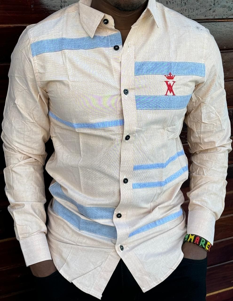 Stylish Elegant Timeless vintage high quality Men's Shirts Cotton Long Sleeve Work Shirts for Men with Pockets Men's Casual Button-Down Shirt