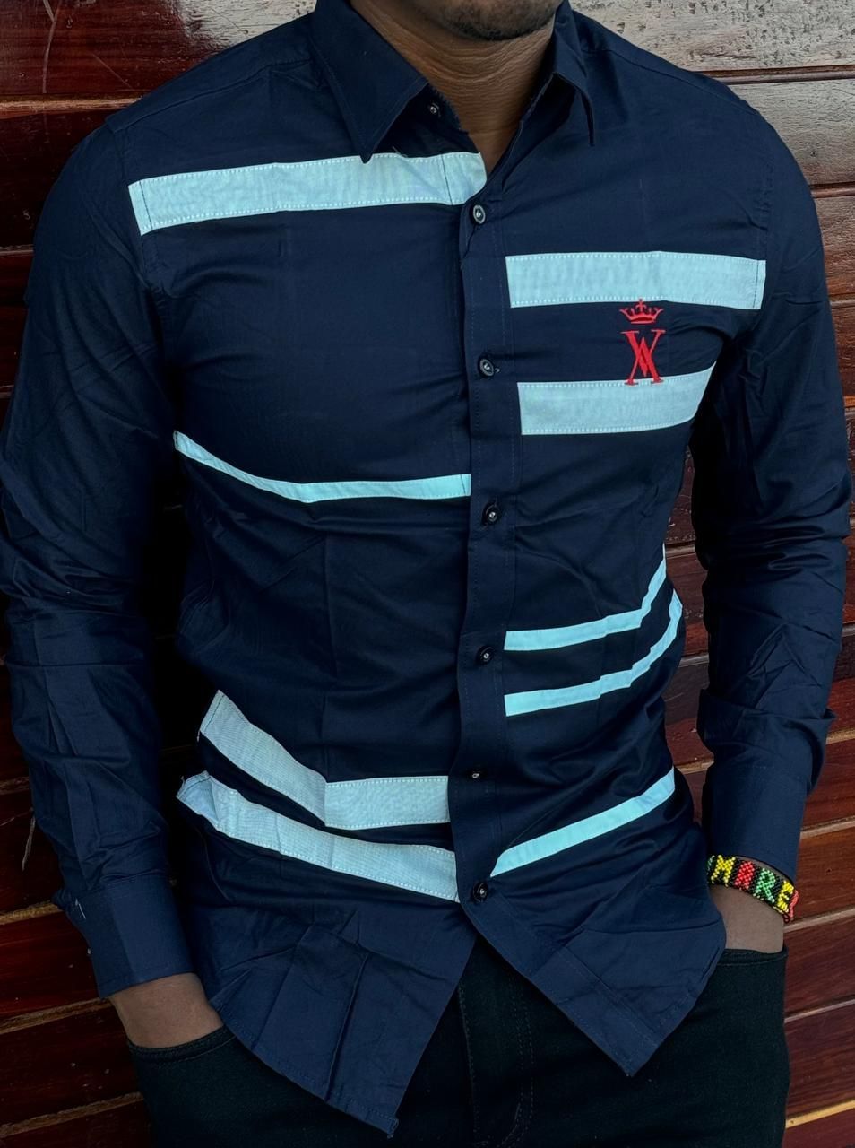 Stylish Elegant Timeless vintage high quality Men's Shirts Cotton Long Sleeve Work Shirts for Men with Pockets Men's Casual Button-Down Shirt