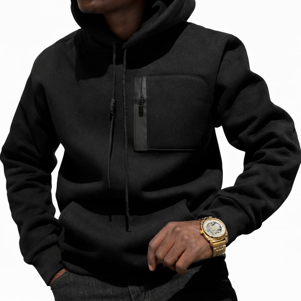Classic functional men Heavyweight Fleece Hoodie, Ultimate Sweatshirt, and Cotton Sweatshirt Pullover sweatshirts with drawstrings, hooded collars, and casual cotton long sleeve shirts with zip