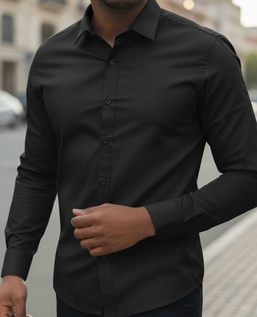 Timeless vintage high quality Men's Shirts Cotton Long Sleeve Work Shirts for Men with Pockets Men's Casual Button-Down Shirt