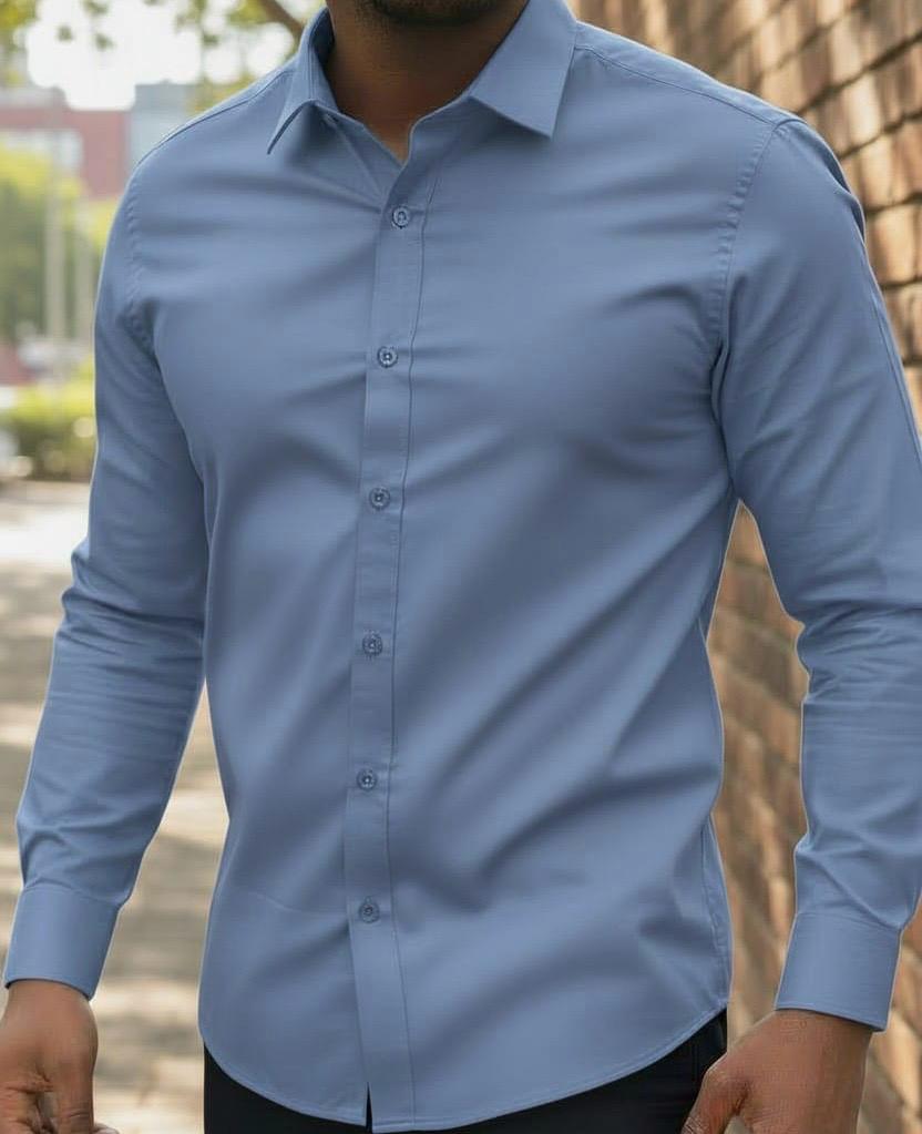 Timeless vintage high quality Men's Shirts Cotton Long Sleeve Work Shirts for Men with Pockets Men's Casual Button-Down Shirt