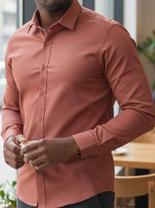 Timeless vintage high quality Men's Shirts Cotton Long Sleeve Work Shirts for Men with Pockets Men's Casual Button-Down Shirt