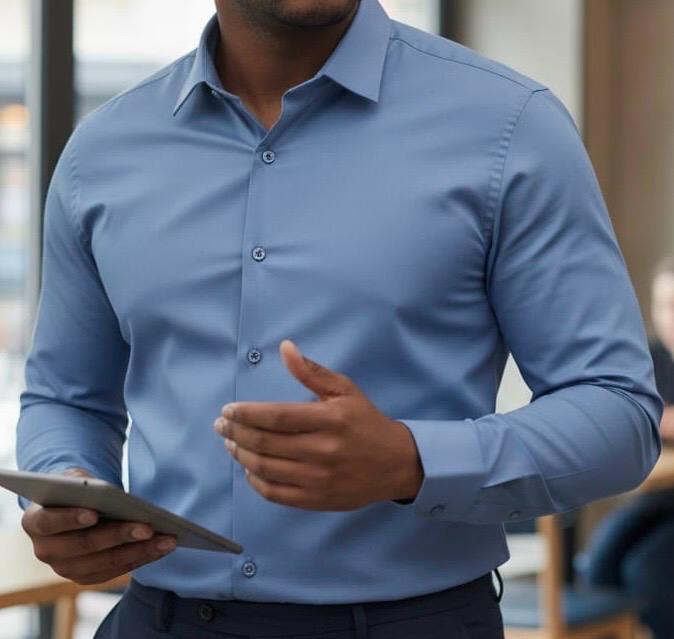 Timeless vintage high quality Men's Shirts Cotton Long Sleeve Work Shirts for Men with Pockets Men's Casual Button-Down Shirt