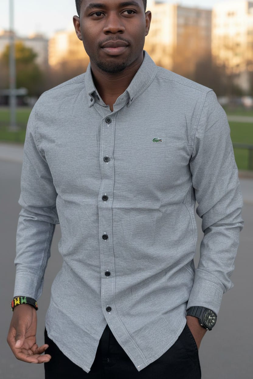 Clasic Timeless vintage high quality Men's Shirts Cotton Long Sleeve Work Shirts for Men with Pockets Men's Casual Button-Down Shirt