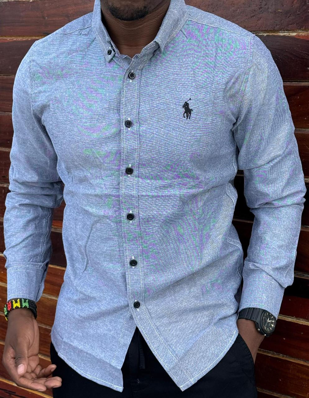 Clasic Timeless vintage high quality Men's Shirts Cotton Long Sleeve Work Shirts for Men with Pockets Men's Casual Button-Down Shirt