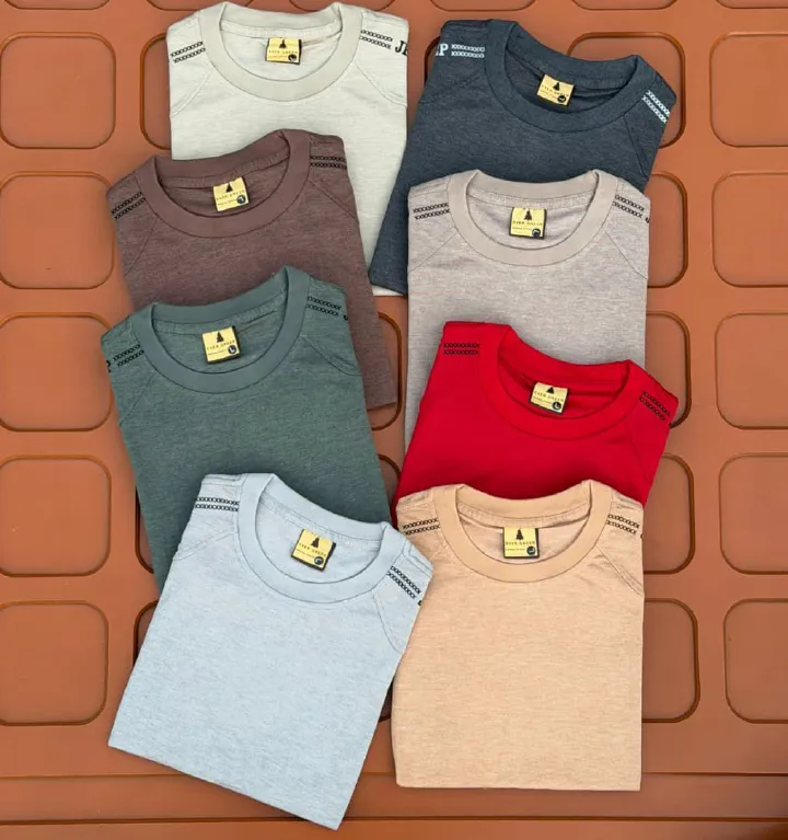 Premium  Men's Heavy Cotton round neck T-Shirt: Durable, Stylish, and Comfortable for All-Day Wear