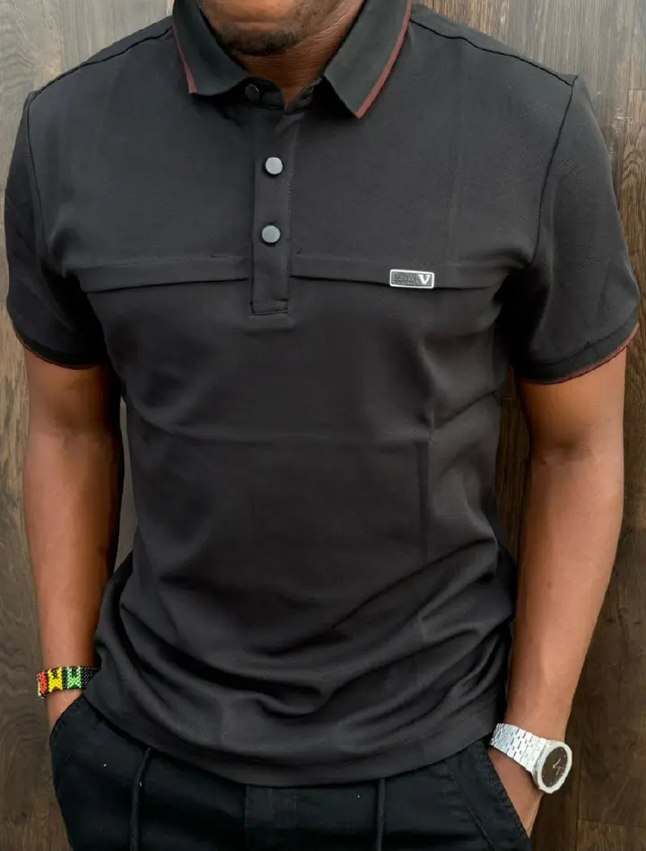 High quality Fashioable vintage Classic fashionable and timeless men polo shirts Men’s Polo Shirt Wetness Stylish and comfortable short-sleeve tennis golf shirts for summer.