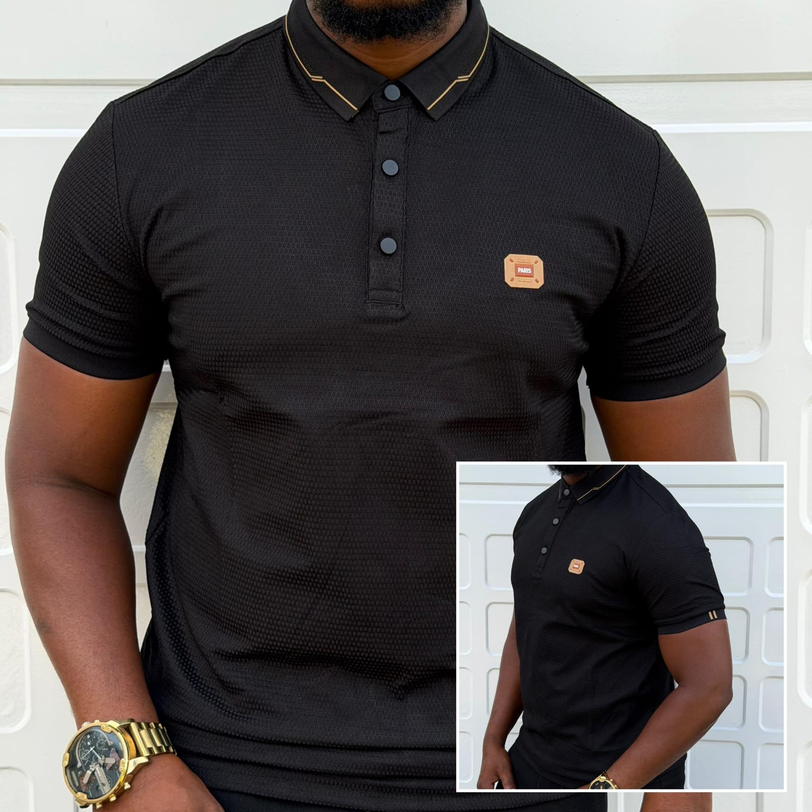 High quality Fashioable vintage Classic fashionable and timeless men polo shirts Men’s Polo Shirt Wetness Stylish and comfortable short-sleeve tennis golf shirts for summer.