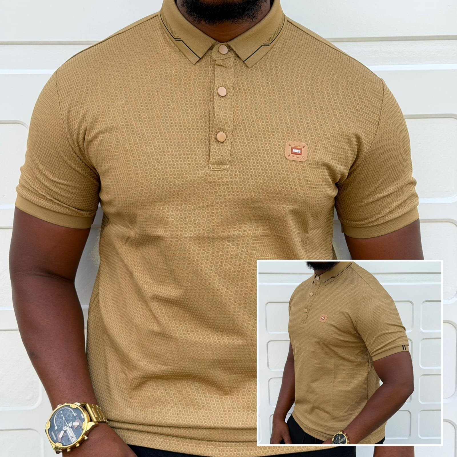 High quality Fashioable vintage Classic fashionable and timeless men polo shirts Men’s Polo Shirt Wetness Stylish and comfortable short-sleeve tennis golf shirts for summer.