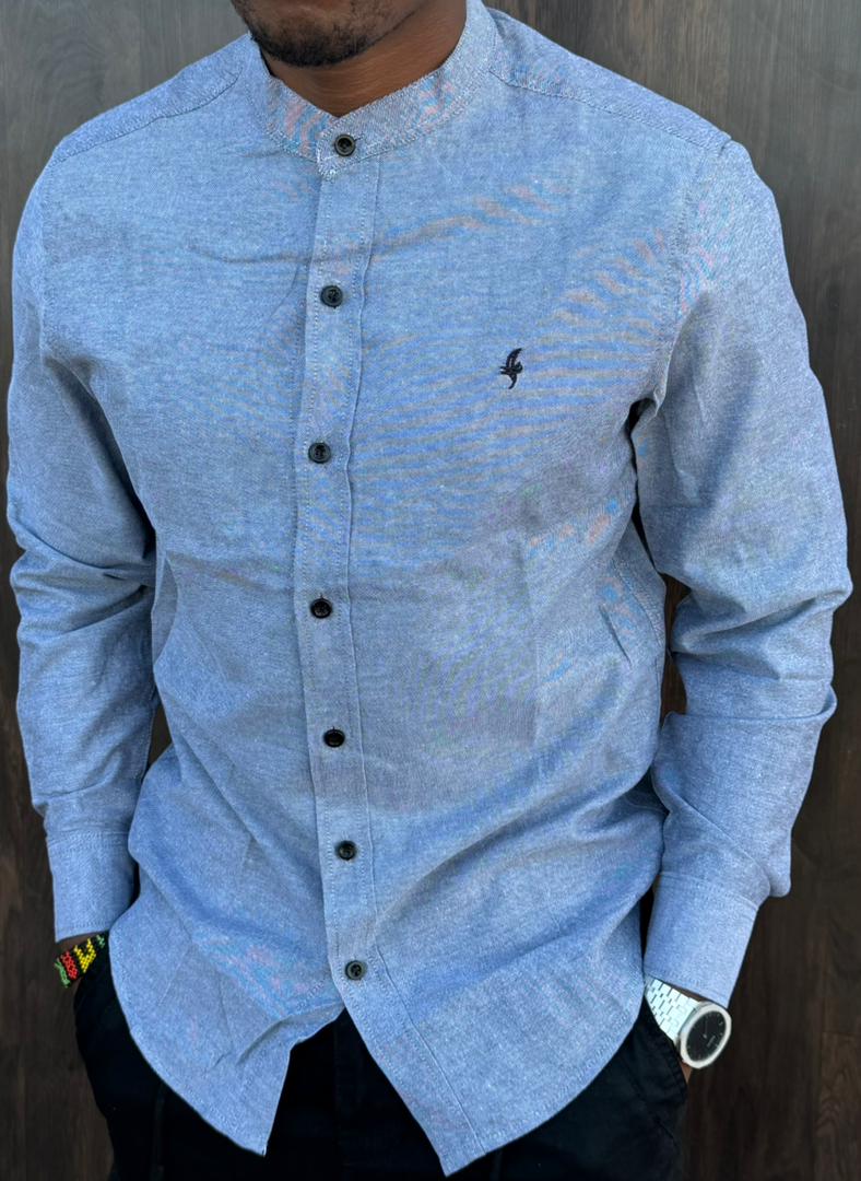High quality Clasic Timeless vintage Men official  Shirts Cotton Long Sleeve Work Shirts for Men with Pockets Men's Casual Button-Down Shirt