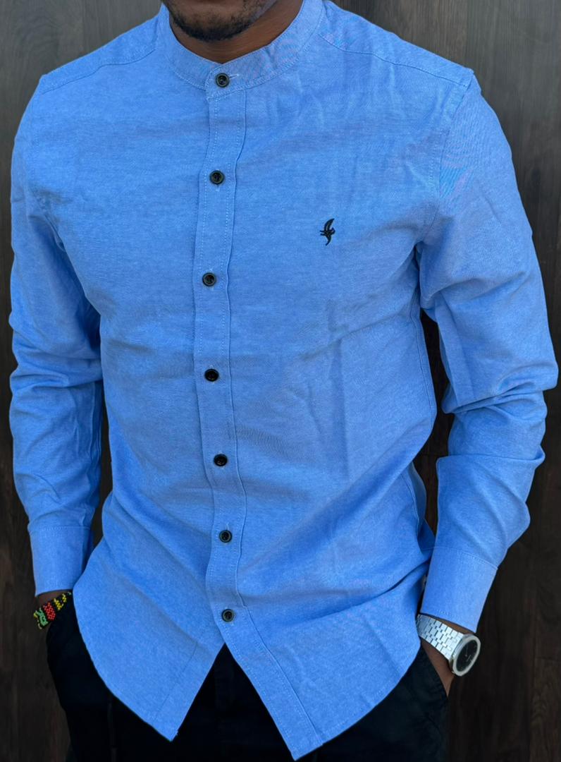 Timeless vintage high quality Men's Shirts Cotton Long Sleeve Work Shirts for Men with Pockets Men's Casual Button-Down Shirt