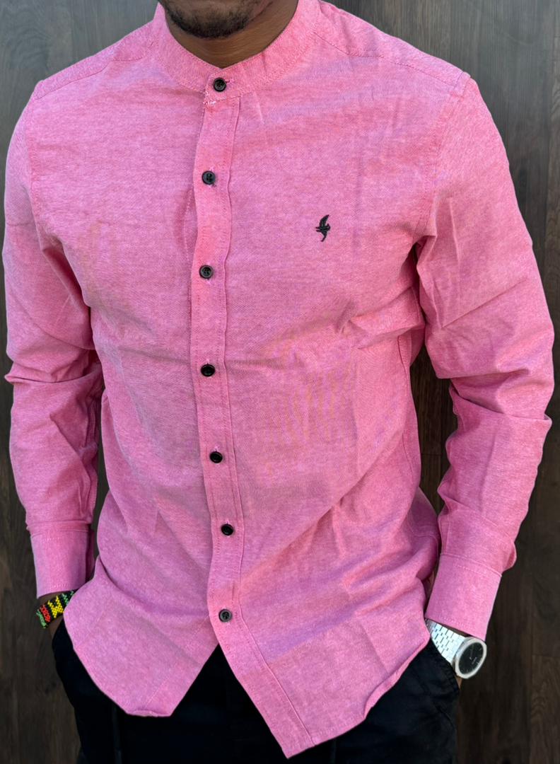 Timeless vintage high quality Men's Shirts Cotton Long Sleeve Work Shirts for Men with Pockets Men's Casual Button-Down Shirt
