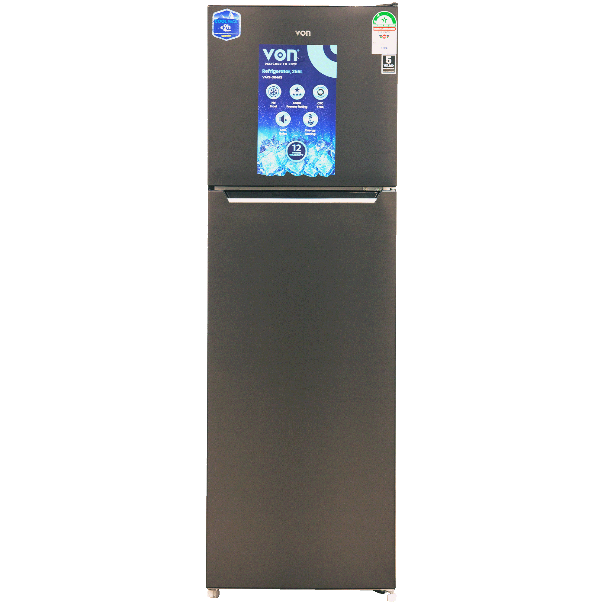 VON Vart-37NMS 255L FRIDGE