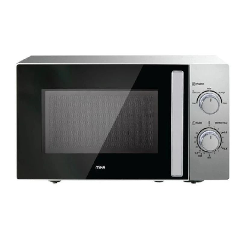 Mika Manual Microwave Oven, 20L, Silver-MMW2012/S