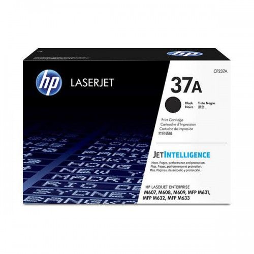HP 37A HP37A HP 37 A Black (CF237A) Original LaserJet Toner Cartridge