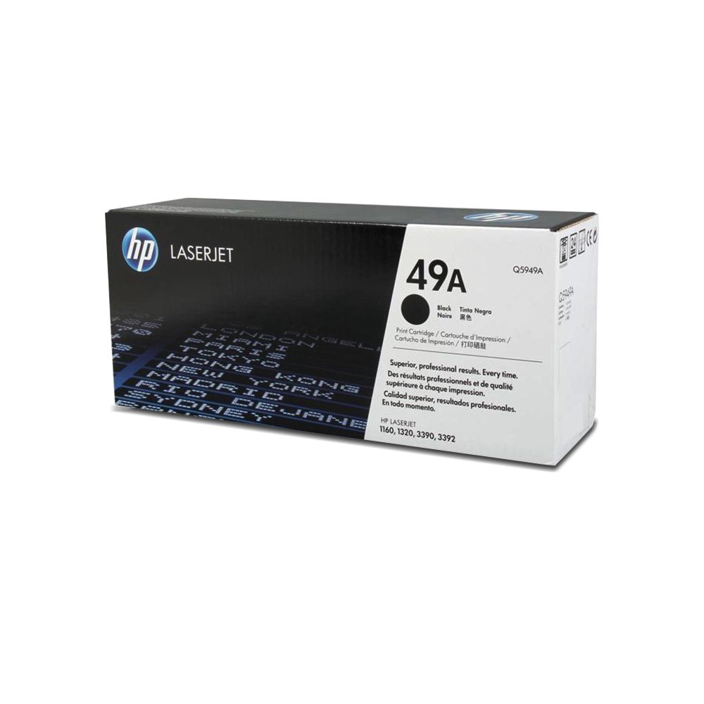 HP 49A HP49A HP 49 A  Black (Q5949A) Original LaserJet Toner Cartridge