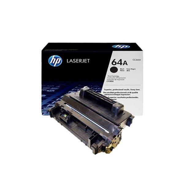 HP 64A HP64A HP 64 A Black Original LaserJet Toner Cartridge (CC364A)