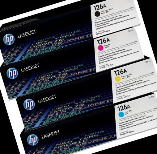 HP 126A HP126A HP 126 A  LaserJet Toner Cartridge (CE310A/CE311A/CE312A/CE313A)