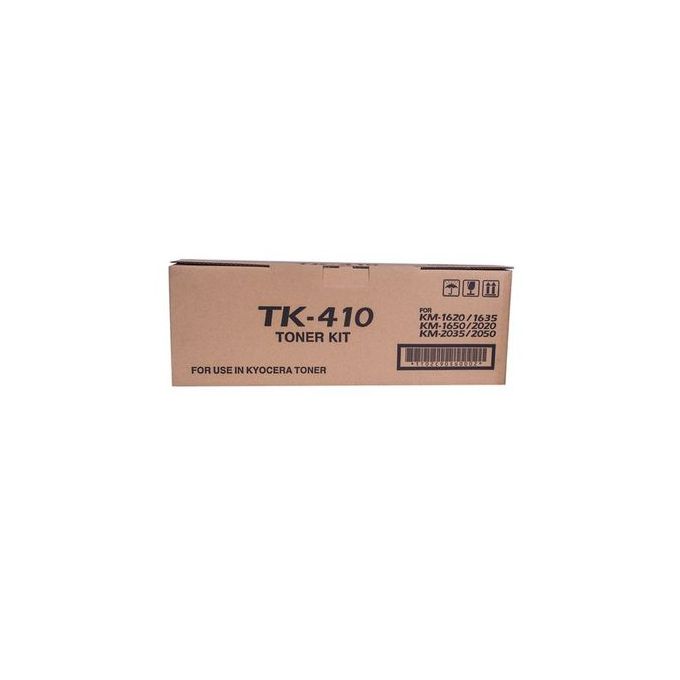 Kyocera TK 410 very high yields and high quality toner TK410 KYOCERA 410 Toner Cartridge- BlackFor Use In;    KM1620/1650/2020/2050/    TASKalfa 180,181,220,221Page