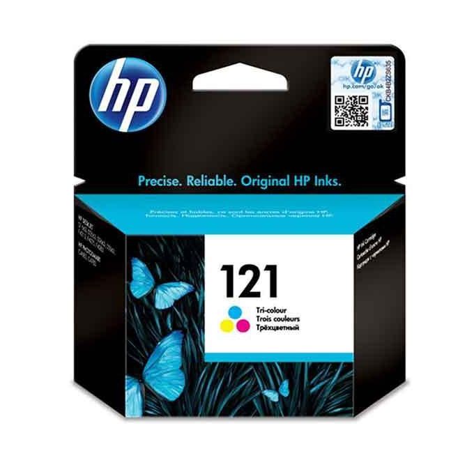 HP cartridge 121 Tri-color/black Original Ink Cartridge (CC643HE)