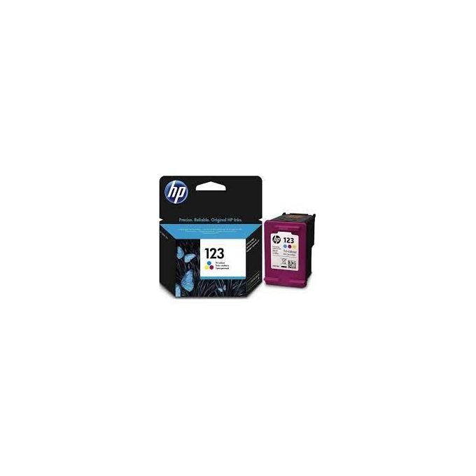 HP 123 Original Ink Cartridge. hp123 black tri color