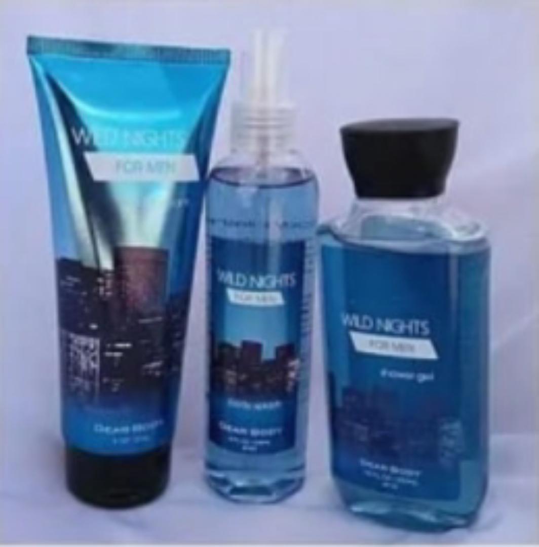 WILD NIGHTS (SHOWER GEL, BODY SPLASH AND BODY CREAM) SET