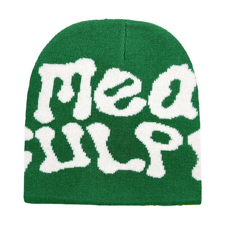 WS SHOP New Knitting Beanies Hat Men Women Paragraph Quality Cap Mea Culpa Y2k Warm Fashion Hundred Take Cold Cap for Women Hats
