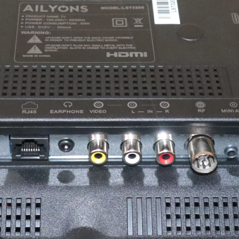 [OFFER ] AILYONS 32 Inch Frameless Smart TV HD Netflix TV YouTube Android 11 Energy Saving LST3208W Wide Visual Angle Television Tv leg/stands Television Smart TVS 1 YEAR WARRANTY