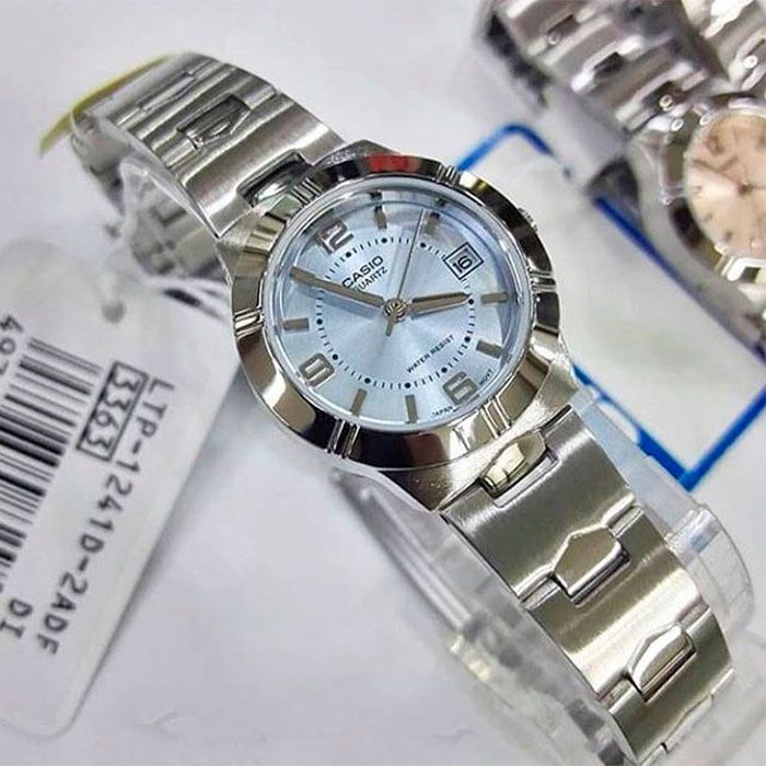 Ladies Casio Watch LTP-1241D-2A Water Resist