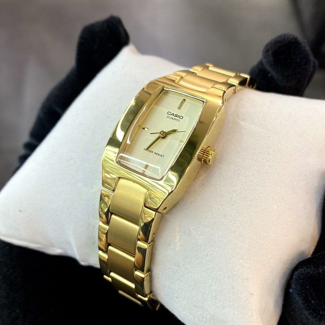 Ladies Casio Watch LTP-1165N-9CR Water Resist Non-fade