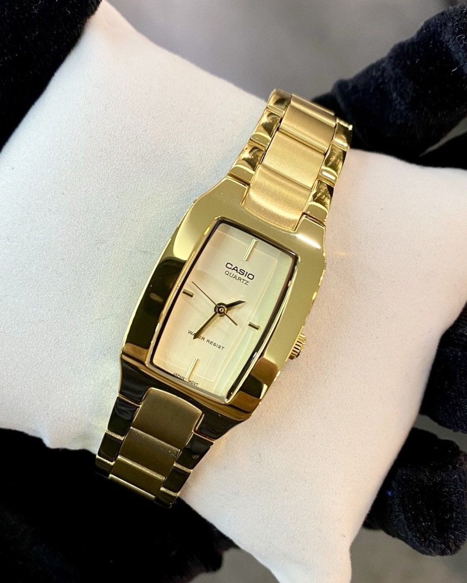 Ladies Casio Watch LTP-1165N-9CR Water Resist Non-fade