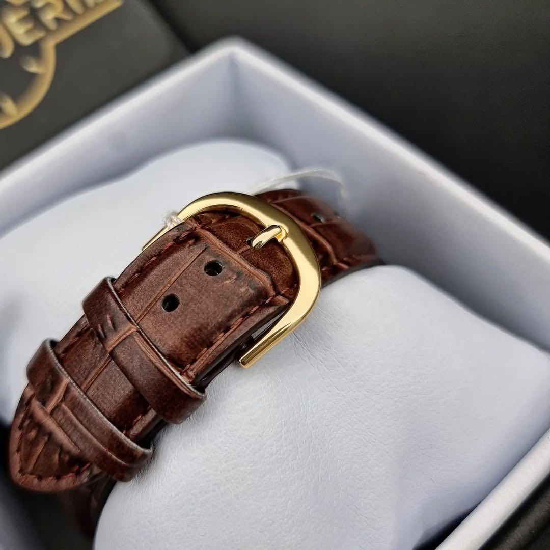 Men's Casio Leather Watch MTP-V002GL-1B Water Resist, Non-fade, Date Display